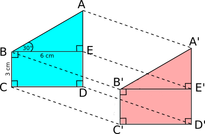 ABCDE et son image A'B'C'D'E'
