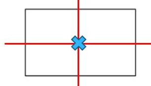 Rectangle — axes et centre de symétrie