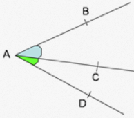 Angles adjacents