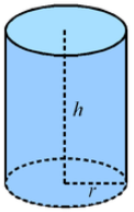 Récipient cylindrique