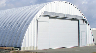 Hangar semi-circulaire